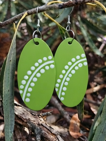 Lime Green - Oval