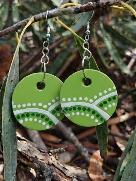 Line Green - Small round