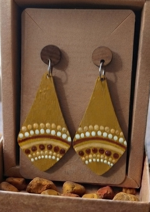 Yellow Ochre - Geometric