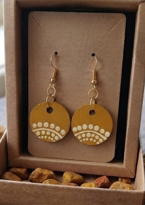 Yellow Ochre - Small Round