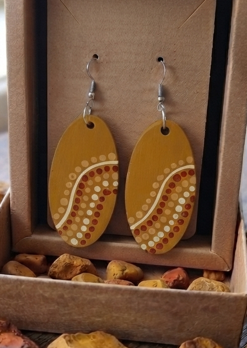 Yellow Ochre - Oval